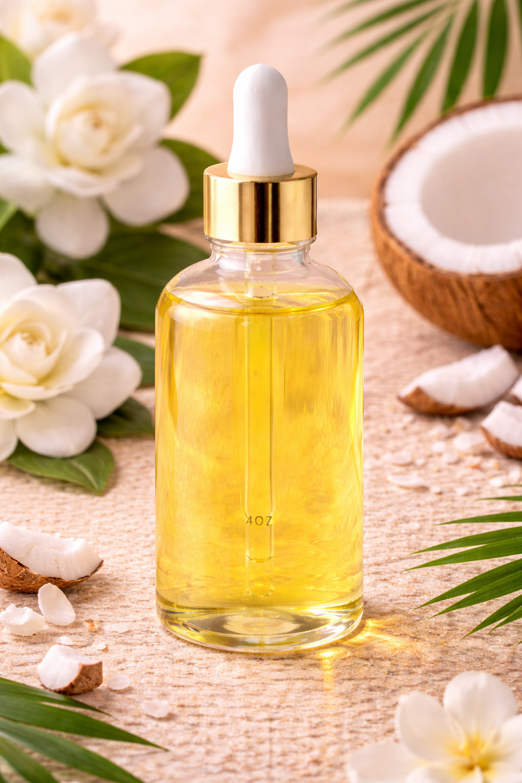 Gardenia Coconut Body Oil
