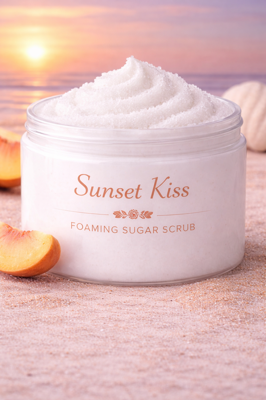 Sunset Kiss Foaming Sugar Scrub